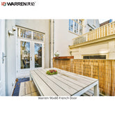 Warren 96x80 Exterior French Door With Narrow Internal Double Doors